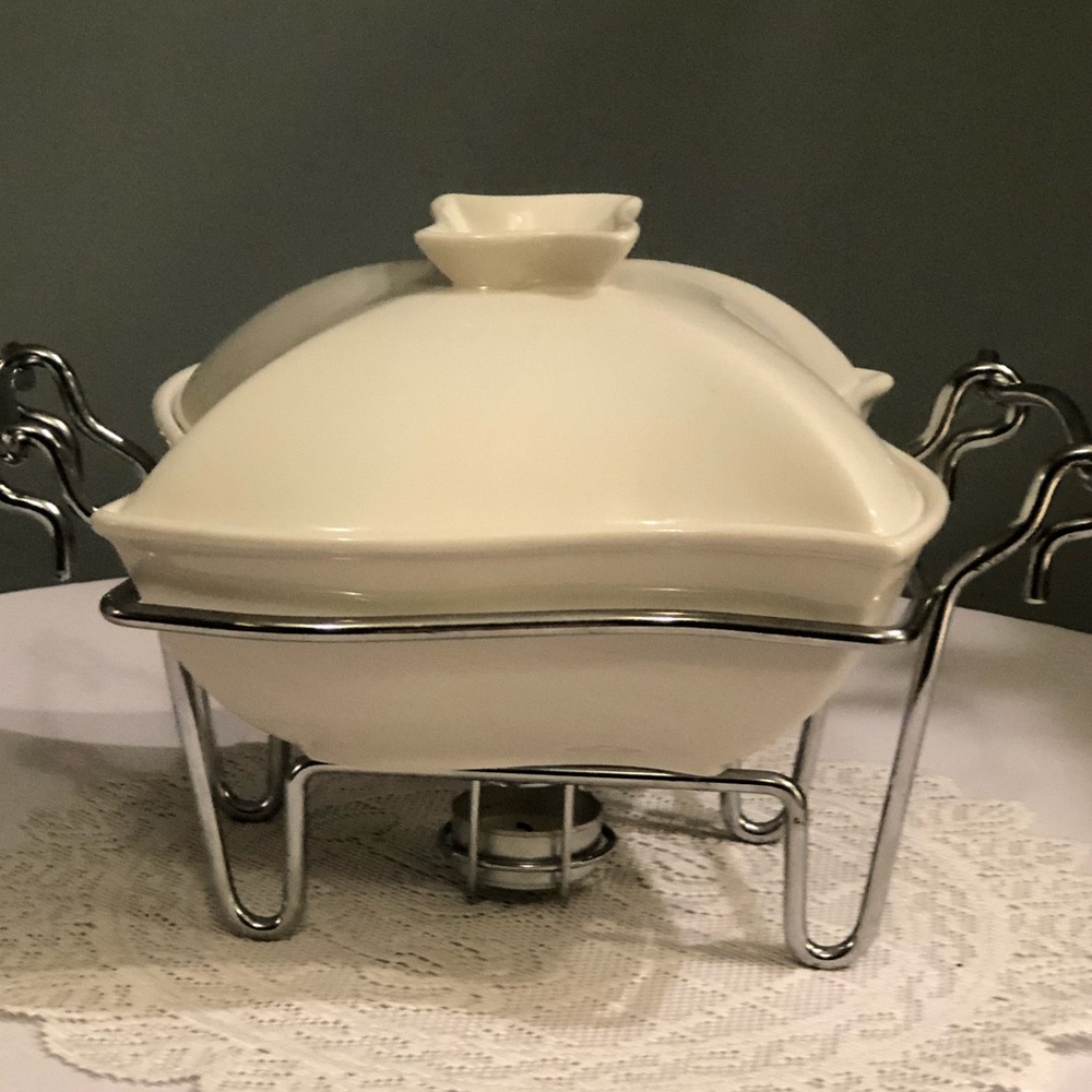 Tea Light Warmer Serving Dish